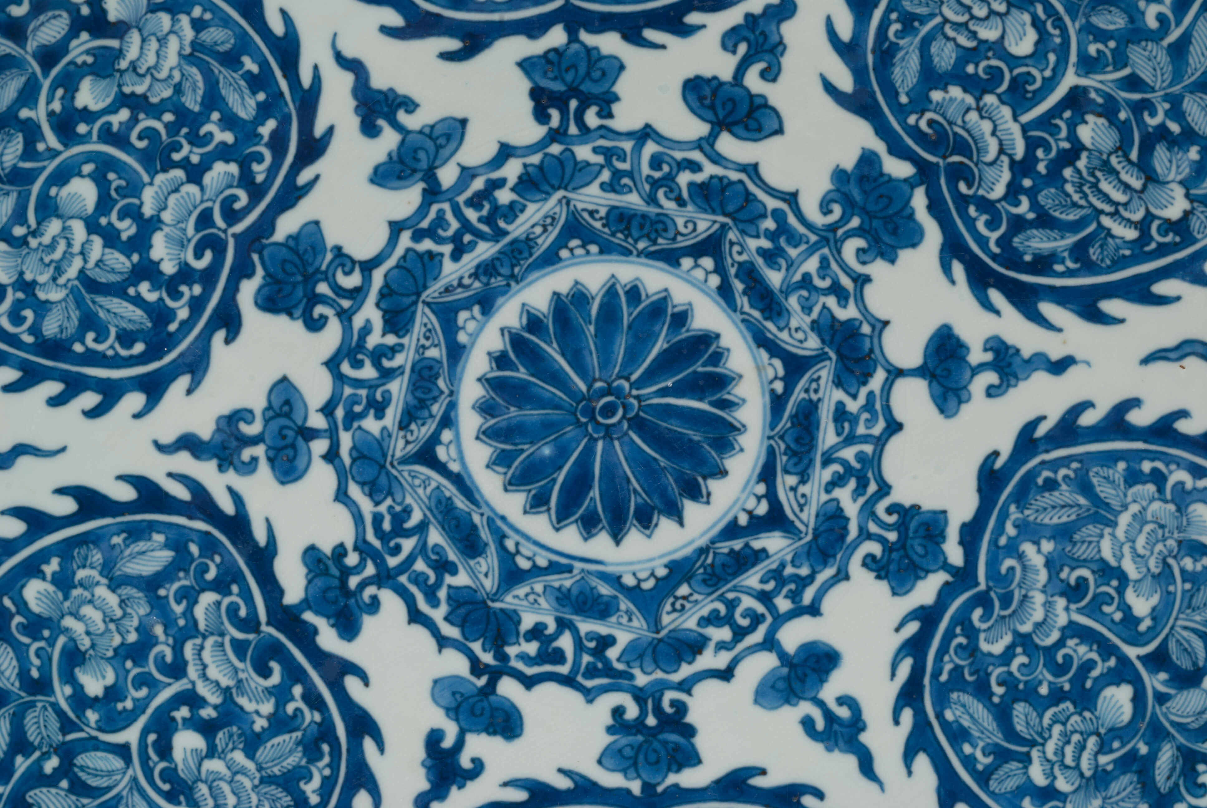 Chinese blue online and white porcelain